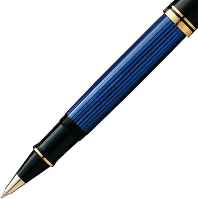 Premium Pelikan Tintenroller R800 schwarz/blau