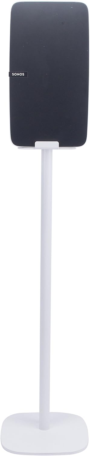 Vebos Standfuss Play 5 gen 2 weiss - vertikal - Kompatibel mit SONOS Play:5 gen 2