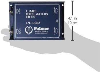 Palmer Isolation Box 2 Kanal, PAL-PLI02, oneSize PLI02 Single, PLI02 Single