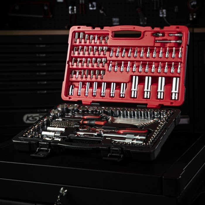 'KS Tools 922.0751 Koffer 151-teilig Steckschlüssel-Satz 1/4 – 1/2 " 151 pièces, 151 pièces