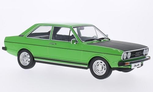 Audi 80 GTE, hellgrün/matt-schwarz, Modellauto, Fertigmodell, KK-Scale 1:18