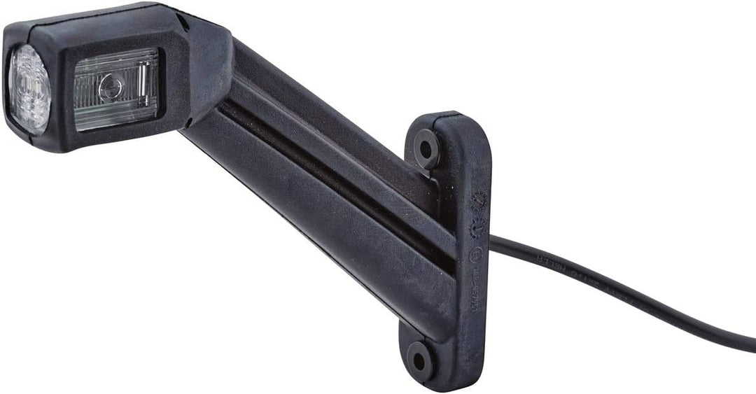 HELLA - Umrissleuchte - LED - 12/24V - Kabel: 500mm - Stecker: Quick Link - links/seitlicher Anbau -