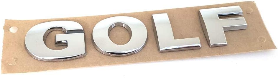Volkswagen 1K6853687739 Schriftzug Golf Emblem Logo Aufkleber Chrom glänzend