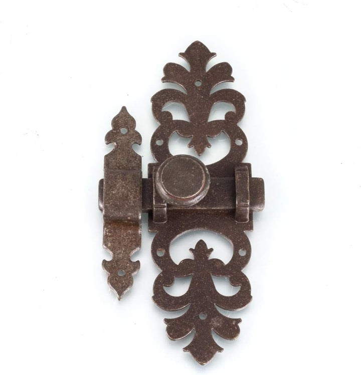 Antikas - Schieberiegel Türbeschlag als Antik - Verschluss für Gartentor oder Stall