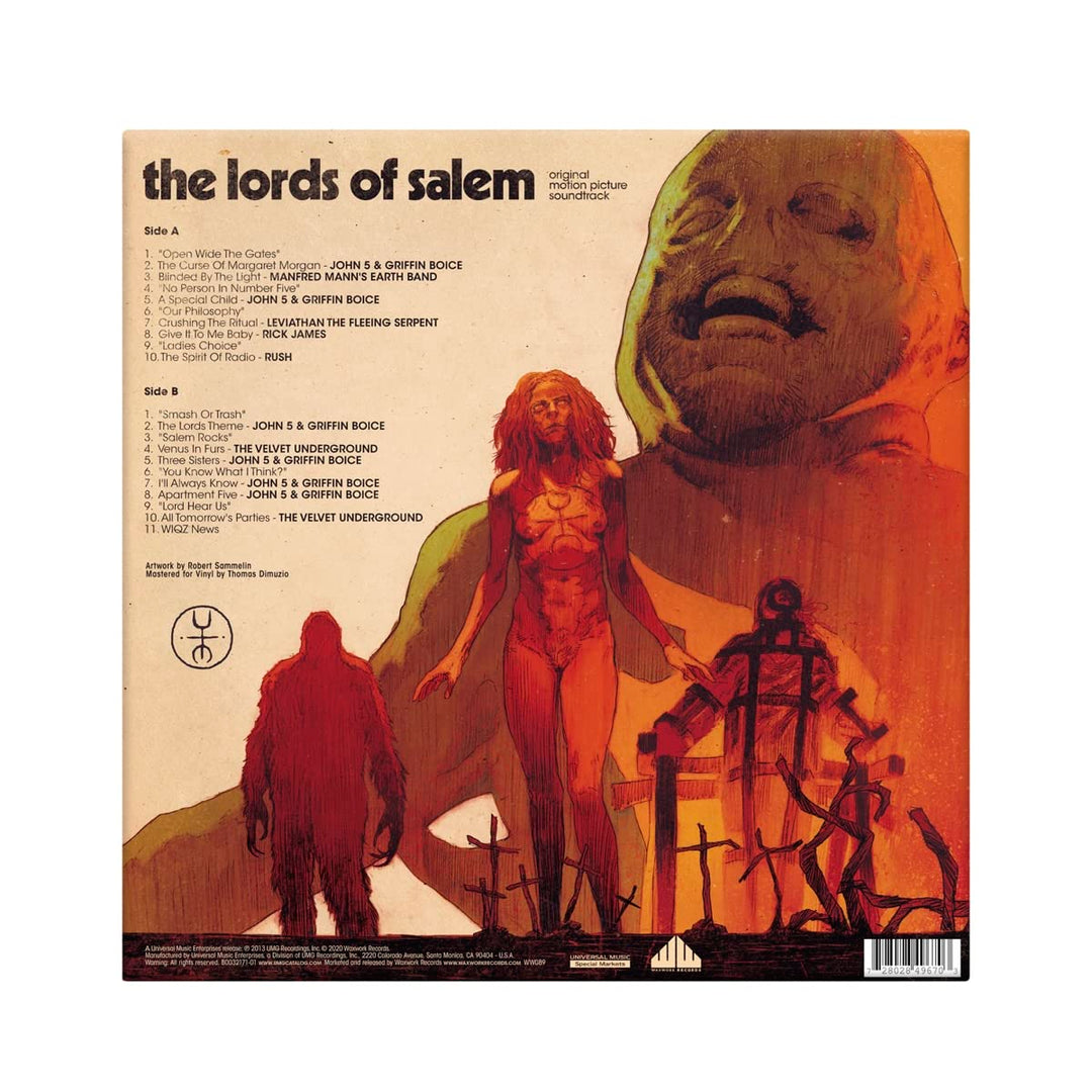 Lords of Salem, Vinyl