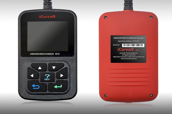 iCarSoft i810 Diagnosegerät OBD2 CANBus Universal für alle Fahrzeuge Handdiagnosegerät, 135mm * 85mm