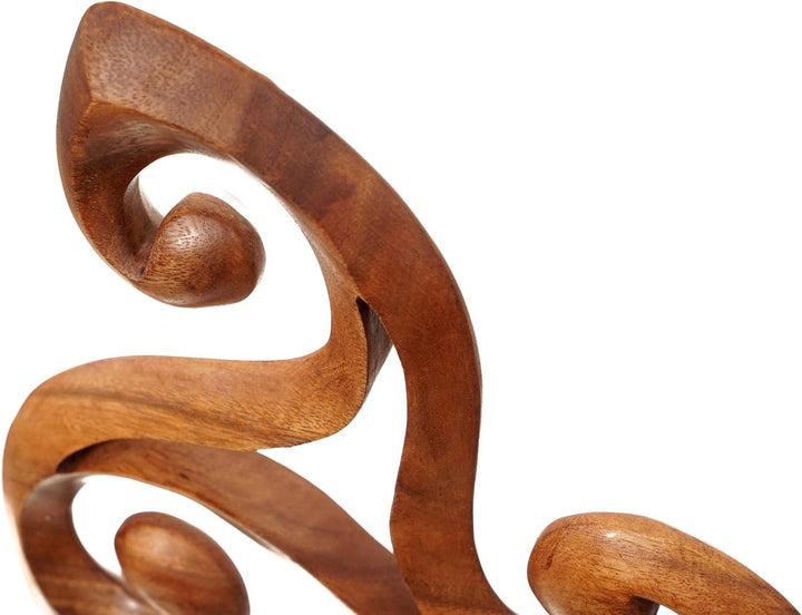 Windalf Pagan Celtic Holzbild Sheena Ø 30 cm Keltische Triskele als Wandornament Fairy Bohemian Gesc