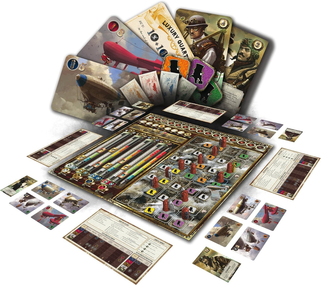 Asmodee HE539 - Planet Steam Brettspiel