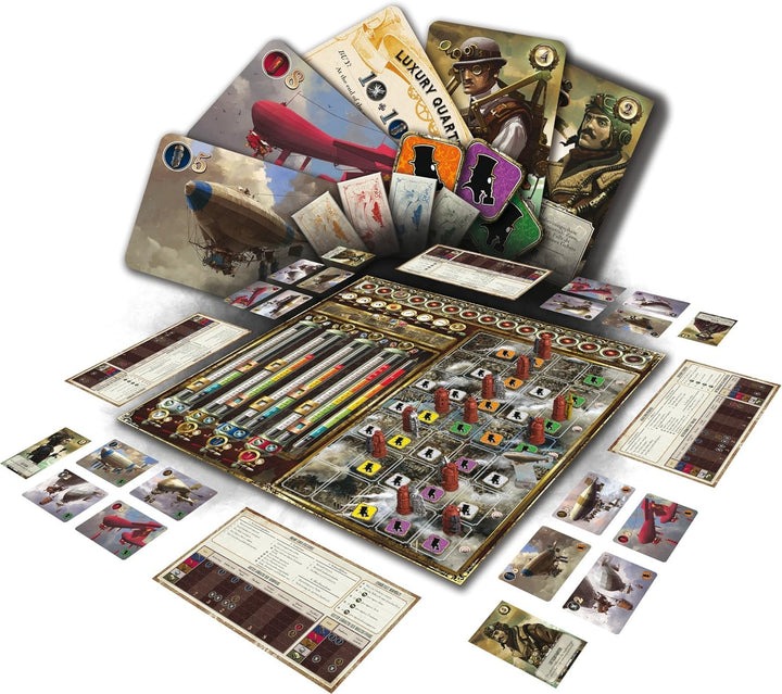 Asmodee HE539 - Planet Steam Brettspiel