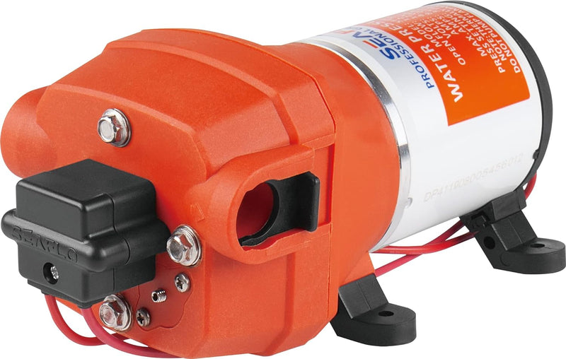 LIGHTEU®, Seaflo 12 V DC 3,3 GPM 35 PSI 41-Serie (kurz) Membran Wasserdruckpumpe für Marine, Boot, W