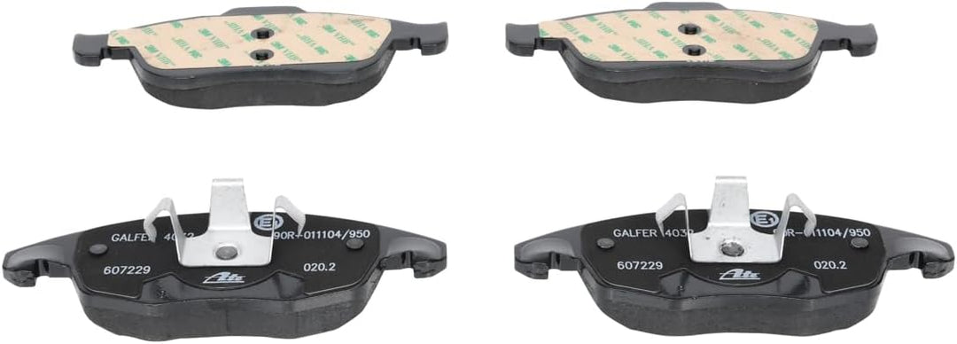 ATE Original Bremsbeläge - Belagsatz - für Scheibenbremse - 13.0460-7229.2 - ECE-R90 Strassenzulassu