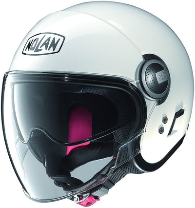 Nolan Damen Klassisk Motorrad Helm, Weiss, M (57/58) EU M (57/58) Weiss, M (57/58) Weiss