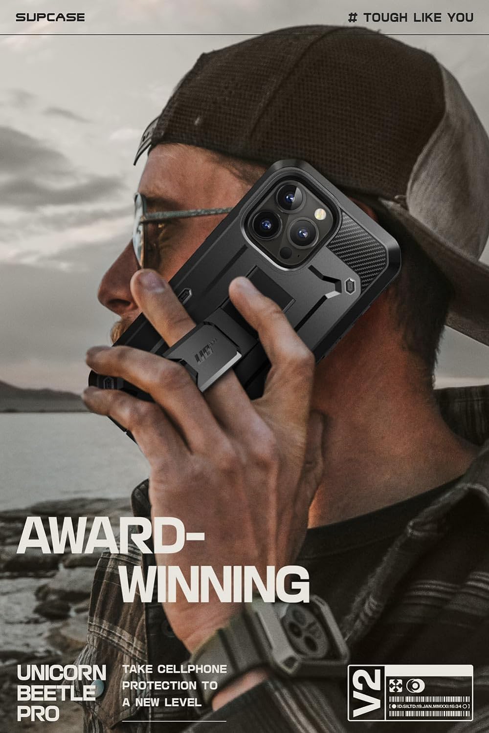 SUPCASE Outdoor Hülle für iPhone 15 Pro (6.1") Handyhülle 360 Grad Case Bumper Schutzhülle Cover [Un