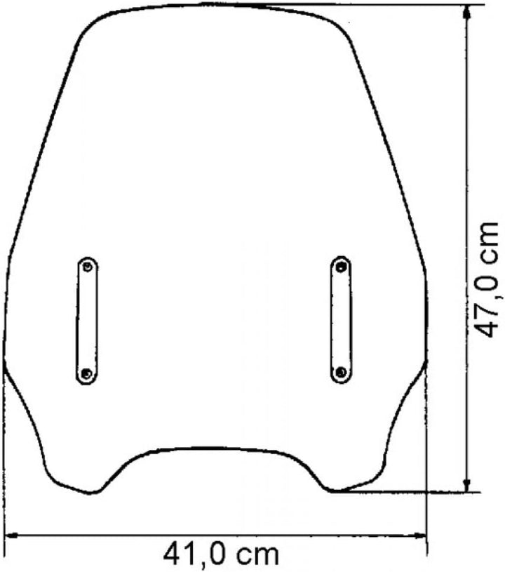 MRA Highwayshield HI farblos 125 CLASSIC MF G 650 X MOTO E65X CAGIVA RAPTOR 650 M2 VC125 VC125F MUL,
