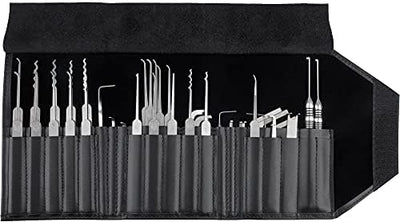 MULTIPICK ELITE 39 Profi Dietrich Set - [39 Teile | 0,4 + 0,6 mm] Made in Germany - Lockpick Tool, S