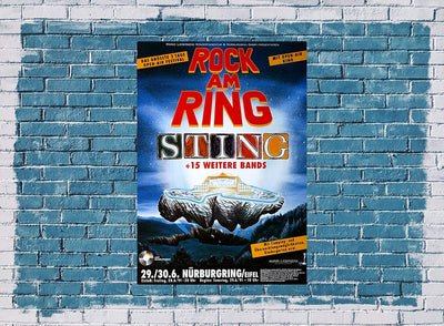 Rock AM Ring & Park - 1991, Rock am Ring 1991 » Konzertplakat/Premium Poster | Live Konzert Veransta