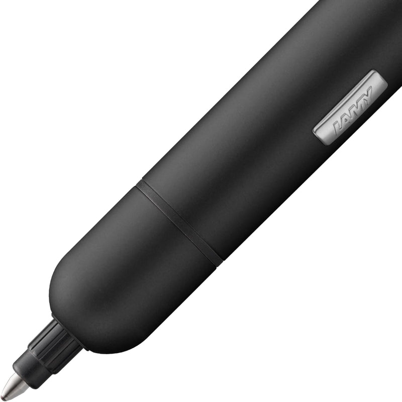LAMY pico kleiner Taschen-Kugelschreiber 288 aus Metall im matten Lack-Finish in der Farbe schwarz m