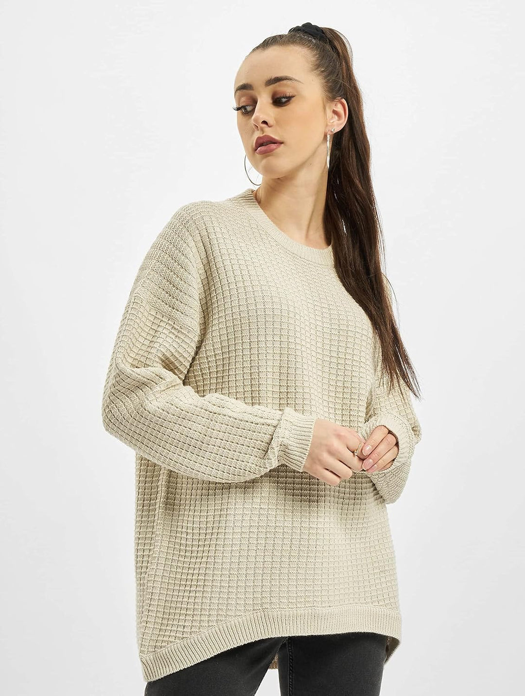 ONLY Damen Pullover onlKarly Life KNT beige M
