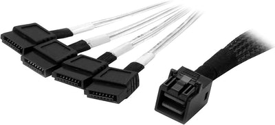 StarTech.com Internes Mini-SAS auf SATA Kabel - SFF-8643 zu 4x SATA - 1m SFF-8643 auf 4x SATA 3 ft /