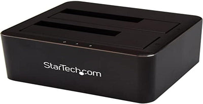 StarTech.com SATA Festplatten Dockingstation für 2x 2,5/3,5" SATA SSDs/HDDs - USB 3.0 - HDD Docking