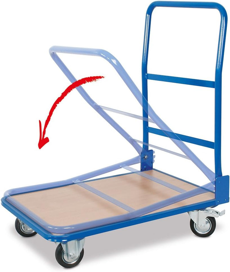 Klappbügelwagen, LxBxH 735x480x875 mm, Tragkraft 150 kg