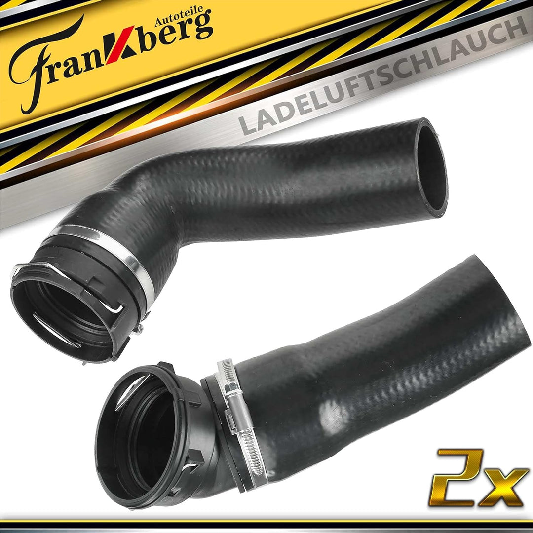2x Ladeluftschlauch Turboschlauch für 5er E60 E61 520d 2.0L Diesel 2005-2010 11617790090