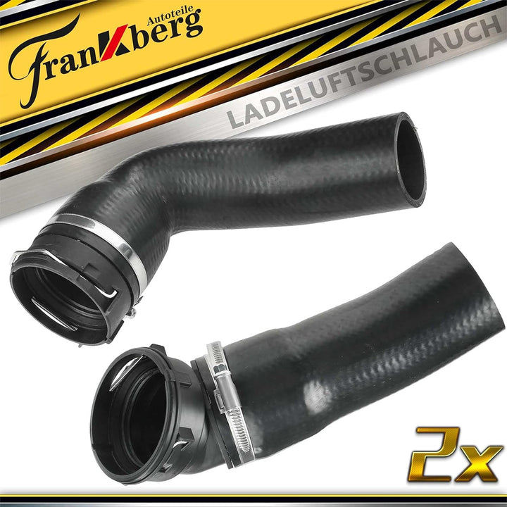 2x Ladeluftschlauch Turboschlauch für 5er E60 E61 520d 2.0L Diesel 2005-2010 11617790090