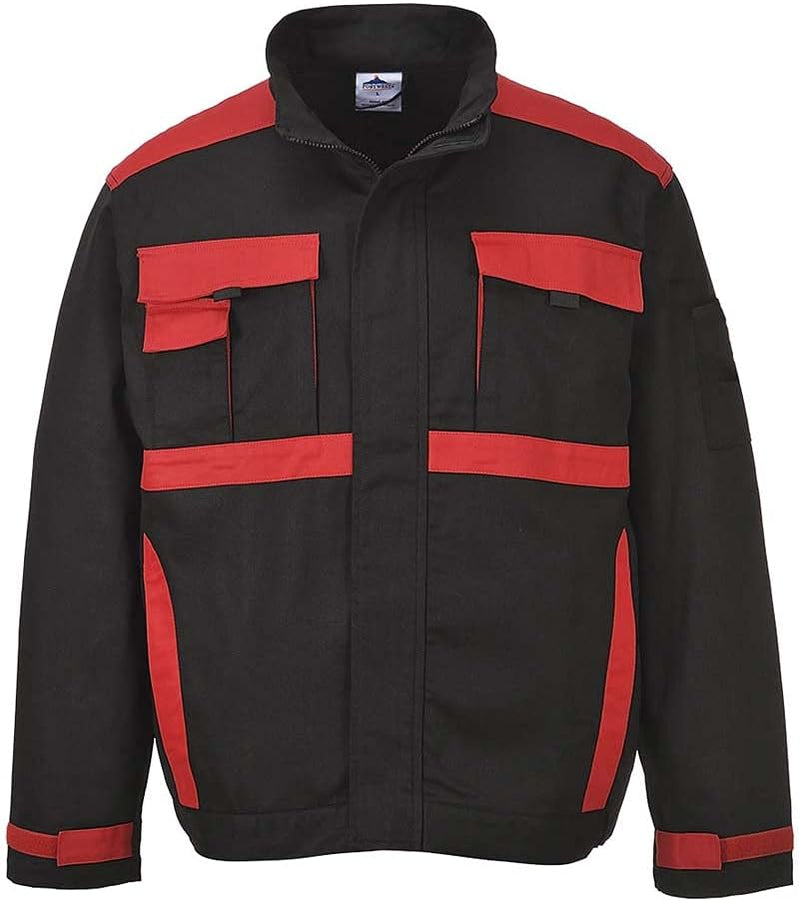 Portwest Jacke Krakau, Grösse: XXXL, Farbe: Schwarz, CW10BKRXXXL 3XL Schwarz, 3XL Schwarz