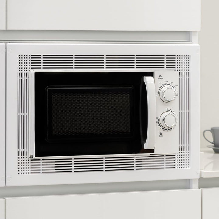 EMUCA Rahmen für den Mikrowelleneinbau in Möbel, 1 pcs Grau, Grau