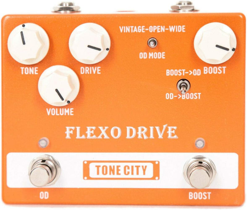 Tone City Flexo Drive Boost/Overdrive · Effektgerät E-Gitarre