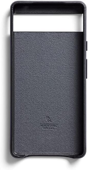 Bellroy Lederhülle für Pixel 6a – (Schlanke Handyhülle) - Black Schwarz, Schwarz