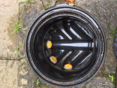 Buffalo Pest Control Rückschlagventil für Wasser und Nager, 110 mm