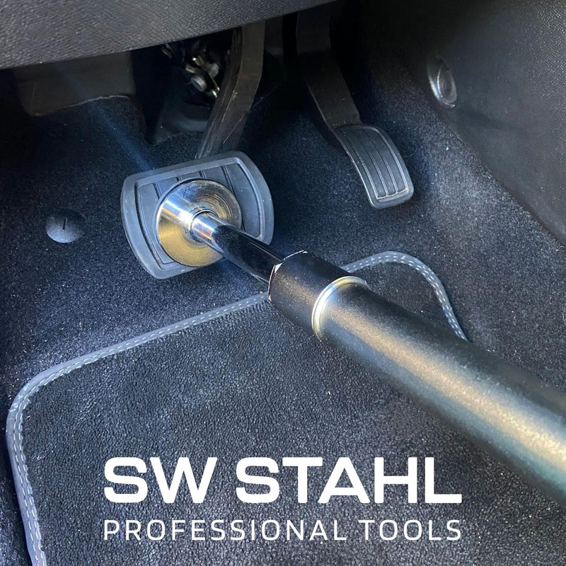 SW-Stahl 01479L Bremspedal-Fixierwerkzeug I Bremspedal Feststeller für hydraulische Bremsanlagen I B
