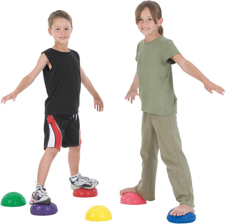 Senso Balance Igel 6er Set von TOGU / luftgefüllte Halbkugeln mit Noppen / 16 cm / Material: Ruton /