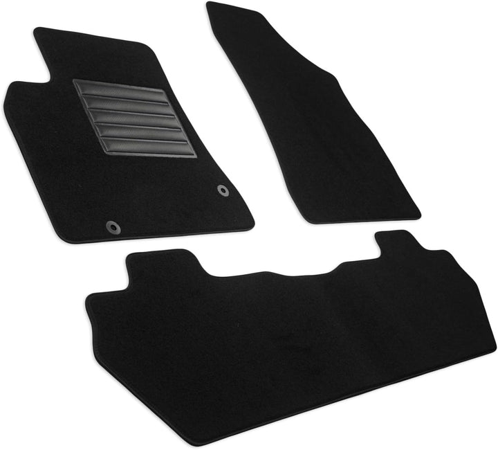 MDM SP-2807 Fussmatten Velours Autoteppich passend für Peugeot Partner II 2008>2019 (auch Electric)