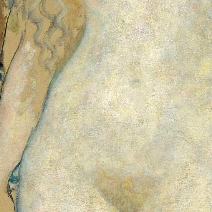 Feeby Deco Panel Adam und Eva Bild Kunstdruck modern Gustav Klimt Beige 30x90 cm M12825 30x90 cm, M1