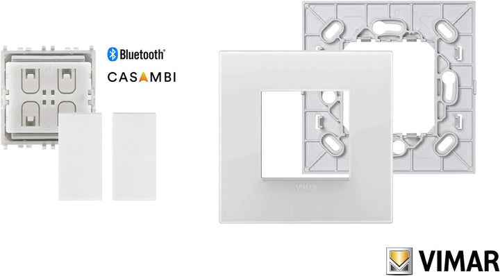 Vimar 0K03925.05 Arké Steuerungs-Set, kabellos und ohne Batterien, VIEW Wireless Standard Bluetooth