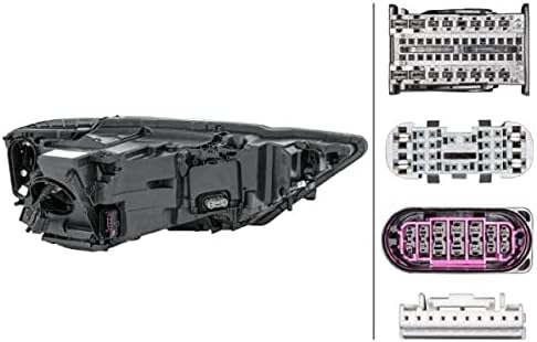 HELLA 1EX 012 865-411 LED-Hauptscheinwerfer - links - für u.a. Audi A8 (4N2, 4N8) - HD Matrix LED