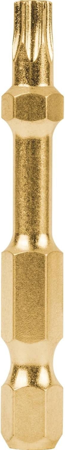 Makita B-60545 Impact Gold T25 Torx 2″ Power Bit, 15/Pk