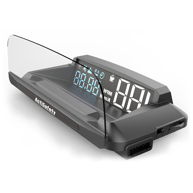 Geloo Auto Head Up Display, HUD GPS Tachometer Digital G3 GPS Tachometer KMH MPH Zeit Höhe Geschwind