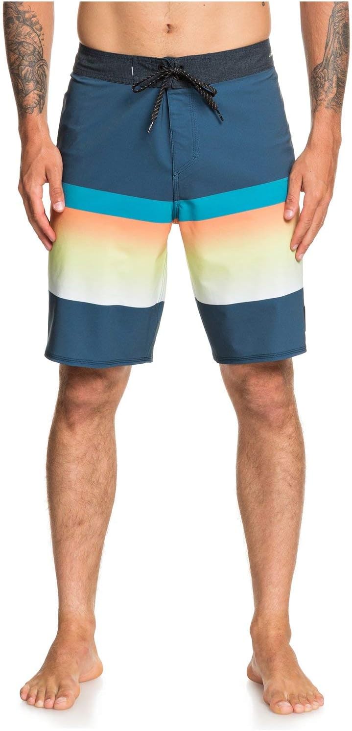 Quiksilver Herren Highline Slab 20" Boardshorts 28 Majolica Blue, 28 Majolica Blue