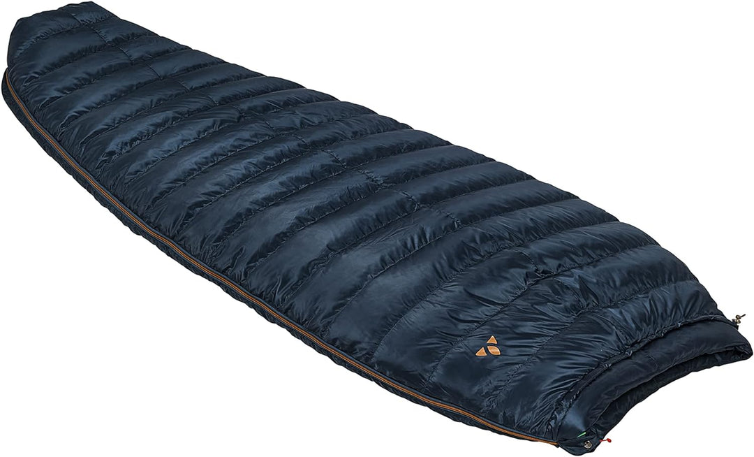 Vaude Seealp 500 DWN Schlafsack, Dark sea, blau