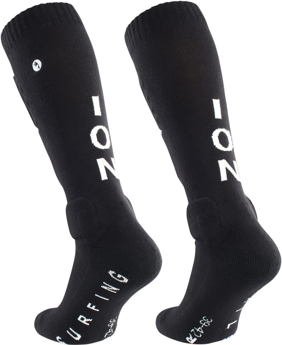 Ion BD-Sock Fahrrad Schienbein Protektorensocken schwarz 2024 39-42 Schwarz, 39-42 Schwarz