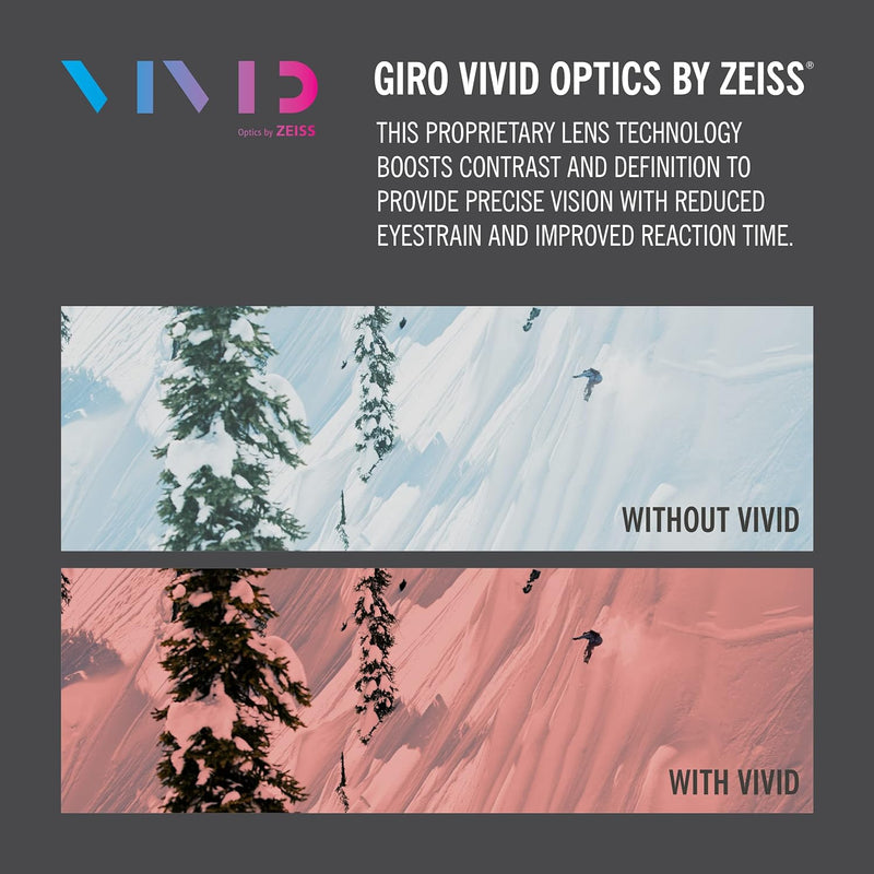 Giro Axis/Ella Snow Goggle Replacement Lens - Vivid Envy