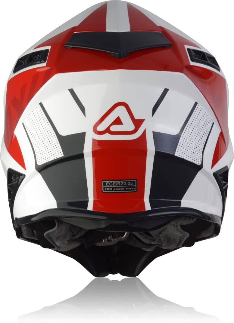 Acerbis CASCO X-TRACK VTR BIANCO/ROSSO L