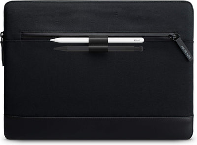 Adore June 14 Zoll Bent Laptop Tasche Schwarz kompatibel mit MacBook Pro 14 2023 2021, Nachhaltige R