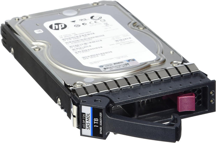 HP Festplatte - 1 TB - intern - 3.5" - SAS - 7200 RPM - (6 GB Flash)