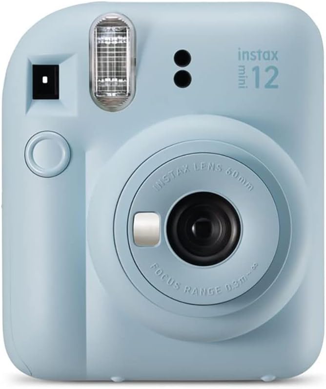 Fujifilm instax Mini 12 Sofortbildkamera mit 40 Filmen, Pastellblau