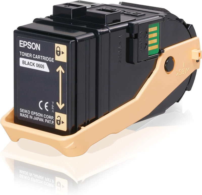 Epson C13S050605 Toner Cartridge für C9300N Printer, schwarz