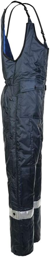 Planam Grösse M Herren Kühl-/Gefrierhaus Gefrierhaus Latzhose marine Innenfutter blau Modell 5133 Ma